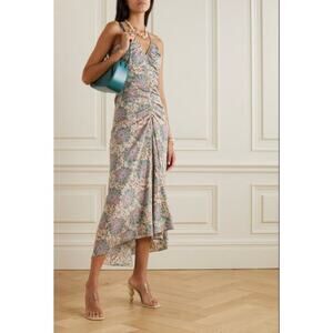 VERONICA BEARD Halter Neck Floral Aldana Dress‎ Size 16 New with Tag